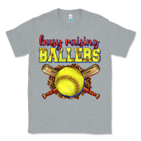 Heather Grey busy raising ballers softball Classic Tee - texasbilliewilder
