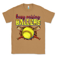 Toasted Coconut busy raising ballers softball Classic Tee - texasbilliewilder