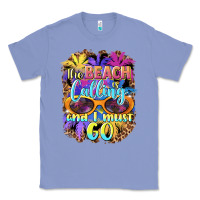 Colony Blue the beach is calling and i must go Classic Tee - BarkalooDesign