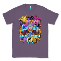 Lavender the beach is calling and i must go Classic Tee - BarkalooDesign
