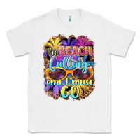 White the beach is calling and i must go Classic Tee - BarkalooDesign