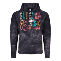 Cloud Black sleep all day nurse all night Vintage Hoodie - AdoDesignShop