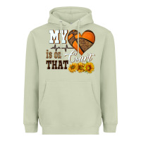 Matcha my heart is on that court Heavyweight Hoodie - HRA Design Shop