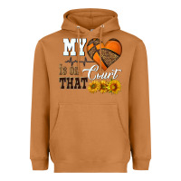 Meerkat my heart is on that court Heavyweight Hoodie - HRA Design Shop
