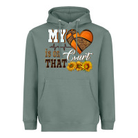 Sage my heart is on that court Heavyweight Hoodie - HRA Design Shop