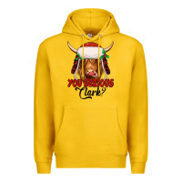 You Serious Clark Highland Cow Premium Hoodie | Teevron