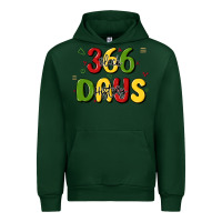 Forest Green 366 days black history Urban Hoodie - MaliasSmallBusiness
