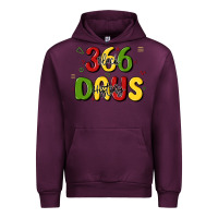 Mauve Wine 366 days black history Urban Hoodie - MaliasSmallBusiness