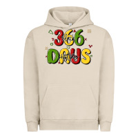 Pigment French Oak 366 days black history Urban Hoodie - MaliasSmallBusiness