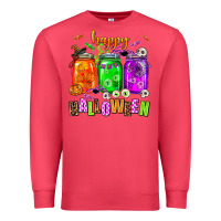 Cardinal happy halloween jars and horror Premium Sweatshirt - AdoDesignShop