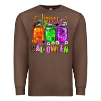 Chestnut happy halloween jars and horror Premium Sweatshirt - AdoDesignShop