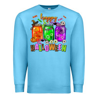 Ocean Blue happy halloween jars and horror Premium Sweatshirt - AdoDesignShop