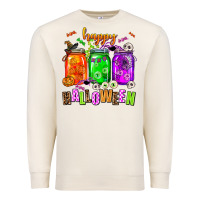 Sandshell happy halloween jars and horror Premium Sweatshirt - AdoDesignShop