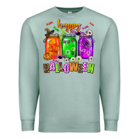 Seafoam happy halloween jars and horror Premium Sweatshirt - AdoDesignShop