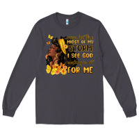 Smoke even in the midst of my storm i see god Long Sleeve Tee - MaliasSmallBusiness