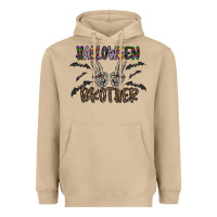 Mushroom halloween brother Heavyweight Hoodie - CowhideDigitalArt