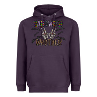 Plum halloween brother Heavyweight Hoodie - CowhideDigitalArt