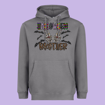 Halloween Brother Heavyweight Hoodie Designed By Cowhidedigitalart