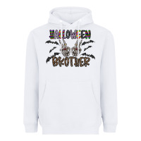 White halloween brother Heavyweight Hoodie - CowhideDigitalArt