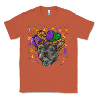 Copper mardi gras french bulldog Classic Tee - RanaPortraitStore