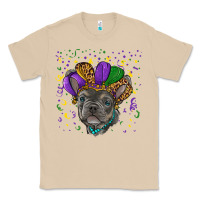Mushroom mardi gras french bulldog Classic Tee - RanaPortraitStore