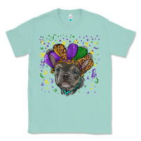 Mardi Gras French Bulldog Classic Tee | Teevron