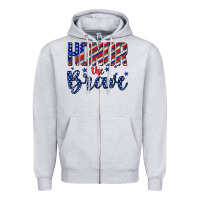 Heather Grey honor the brave Zipper Hoodie - texasbilliewilder