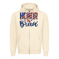 Sandshell honor the brave Zipper Hoodie - texasbilliewilder