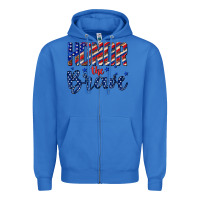 True Royal honor the brave Zipper Hoodie - texasbilliewilder