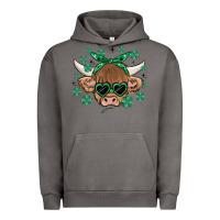 Pigment Tornado st patrick's day cow Urban Hoodie - MaliasSmallBusiness