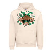 Sandshell st patrick's day cow Urban Hoodie - MaliasSmallBusiness