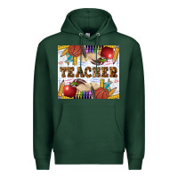 Sports Green Western Teacher Premium Hoodie - LillyAllenDesigns
