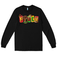 Black power juneteenth Long Sleeve Tee - MaliasSmallBusiness