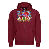 Burgundy happy easter roosters Zipper Hoodie - RanaPortraitStore