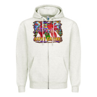 Happy Easter Roosters Zipper Hoodie | Teevron