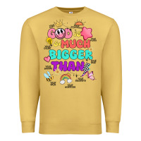 Antique Gold god is bigger design Premium Sweatshirt - JahusDesignShop