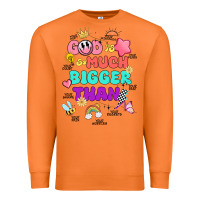 Carrot god is bigger design Premium Sweatshirt - JahusDesignShop