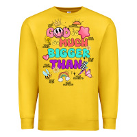 Lemon god is bigger design Premium Sweatshirt - JahusDesignShop