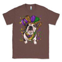 Chestnut Mardi gras hat  english bulldog Classic Tee - RanaPortraitStore
