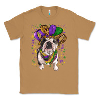 Toasted Coconut Mardi gras hat  english bulldog Classic Tee - RanaPortraitStore