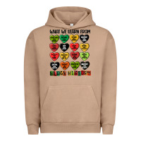 Pigment Burro what we learn from black history Urban Hoodie - MaliasSmallBusiness