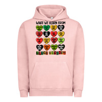 Pigment Salmon what we learn from black history Urban Hoodie - MaliasSmallBusiness