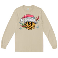 Mushroom leopard smiley face Long Sleeve Tee - MaliasSmallBusiness