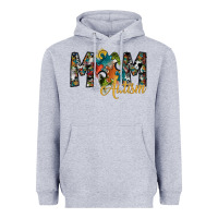 Heather Grey mom autism Heavyweight Hoodie - SublimationCraftShop