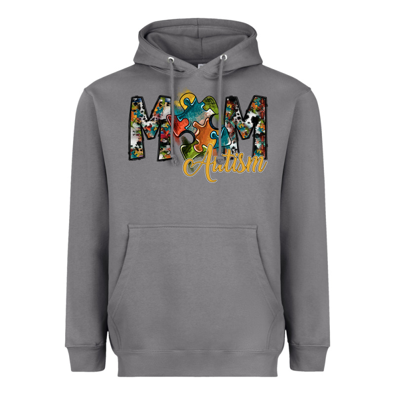 Mom Autism Heavyweight Hoodie by SublimationCraftShop | Teevron