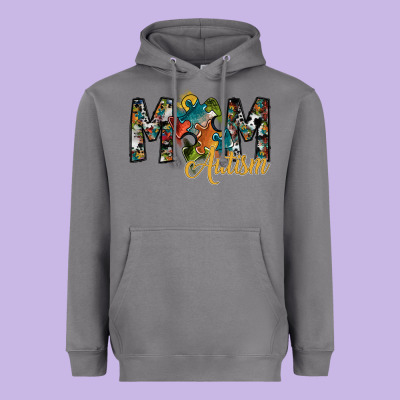 Mom Autism Heavyweight Hoodie Designed By Sublimationcraftshop
