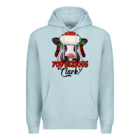 Blue Mist you serious clark baby cow Premium Hoodie - Jasminsmagicworld