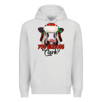 Dove Grey you serious clark baby cow Premium Hoodie - Jasminsmagicworld