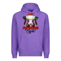 Purple you serious clark baby cow Premium Hoodie - Jasminsmagicworld