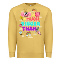 Antique Gold god is bigger design Premium Sweatshirt - JahusDesignShop